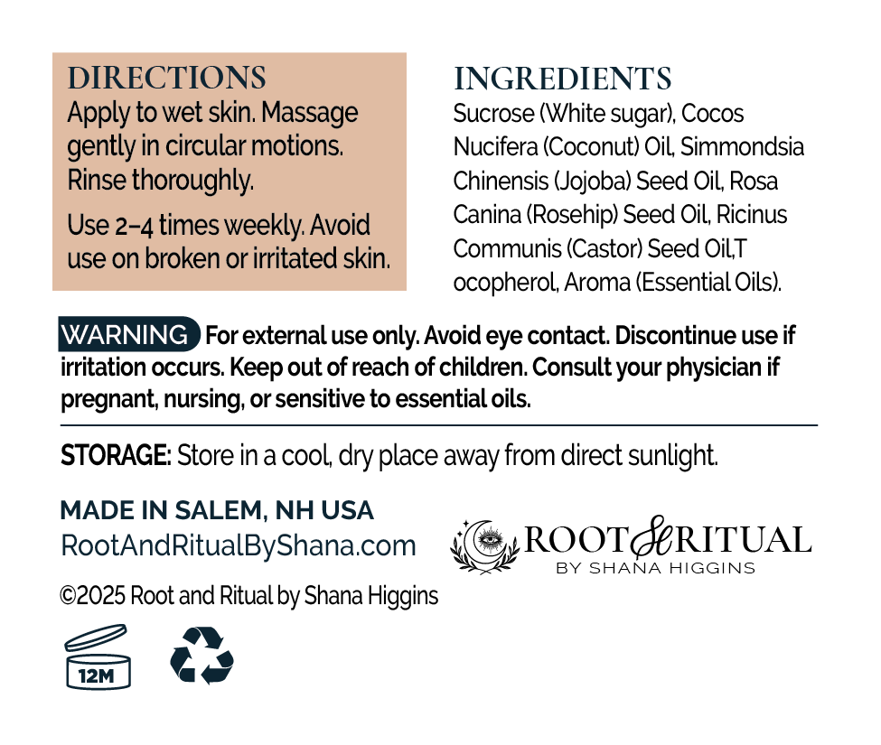 Goddess #86 Body Scrub