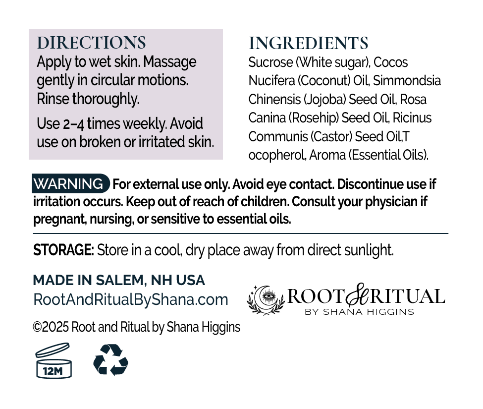 Lavender Ritual Body Scrub